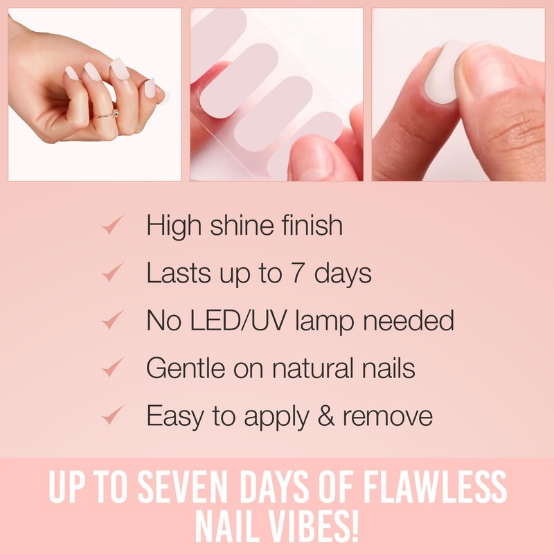 Ardell Nail Addict Nail Strips, Kiss Me Quick Nail Wraps,
