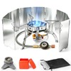 AUTOPkio 3500W Camping Gas Stove Portable, Windproof Backpacking Folding Camping