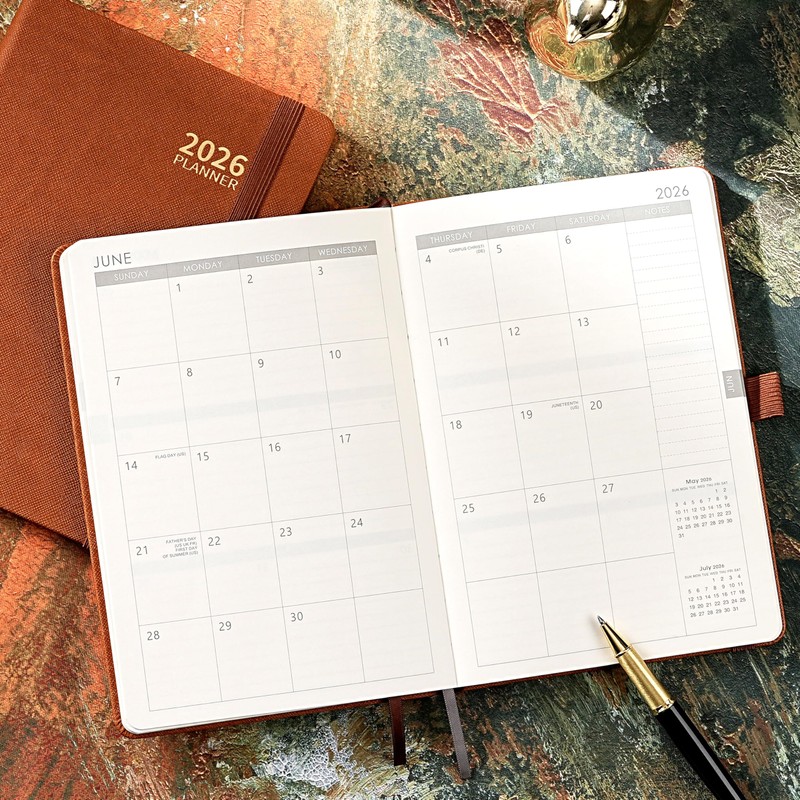 2026 Planner - Jan. 2026 - Dec. 2026, Weekly &