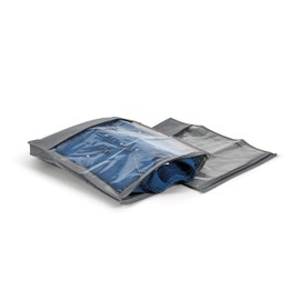 Perfetto TNT Custody Easybag, Dimension-33 x 45 x 5 cm. 2 Piece Pullover-Ash, Fabric, One Size