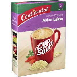Continental Bulk Continental Cup A Soup Asian Laksa 2 Pack ($2.80 each x 12 units)