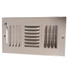 Everbilt 8 in. x 4 in. 3-Way Steel Wall/Ceiling Register,