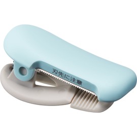 コクヨ(KOKUYO) マスキングテープ テープカッター カルカット クリップタイプ 10~15mm幅用 ブルー T-SM400LB