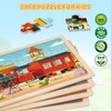 Wooden Puzzles for Kids Age 3 4 5 Year Old,