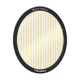 Freewell Magnetic Gold Cinemorphic Streak Filter Compatible only with Eiger Matte Box Filter System