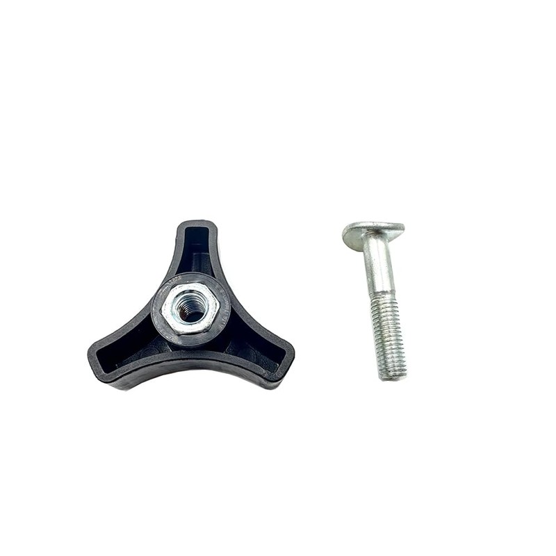 URIMPAVIDO 2PCS Lawn Mower Handle Knob Triangle Handle Knob Nut