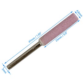 20X Chainsaw Grinding Stone Fit for Chainsaw Chain Manicure Metal Polishing Shaft (3/16"-4.8MM)