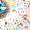 DPKOW 24 Sheets German Easter Sticker Set, Merry Easter Stickers
