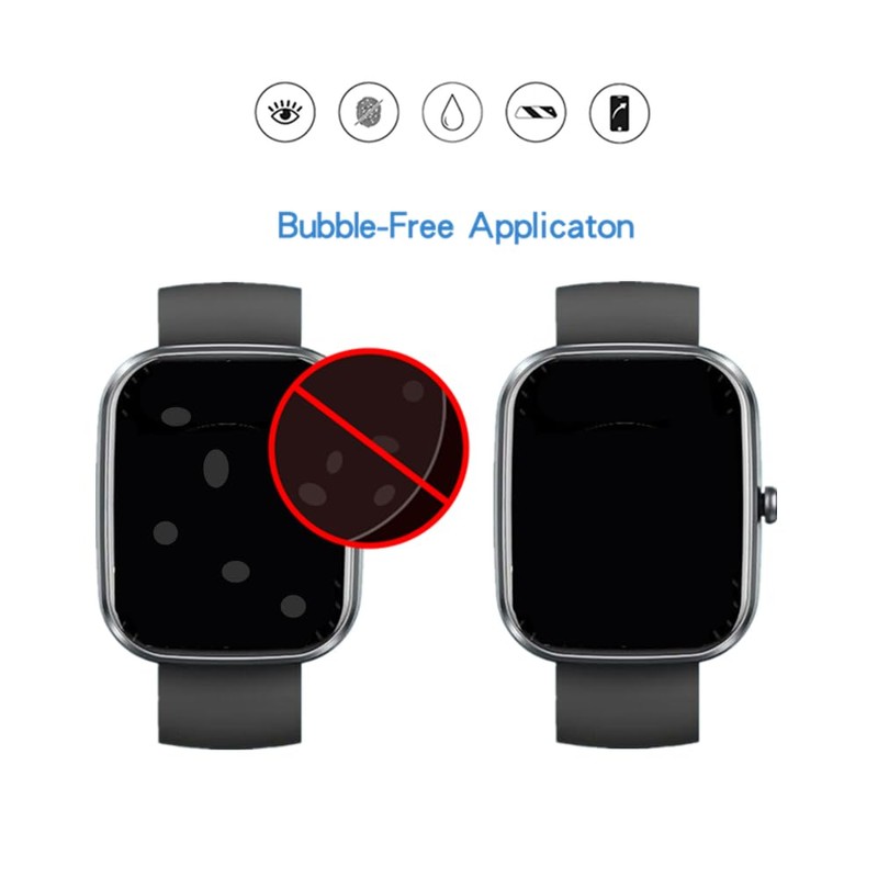 MIHENCE Screen Protector Compatible for Kuizil 1.91'' Smart Watch T70,