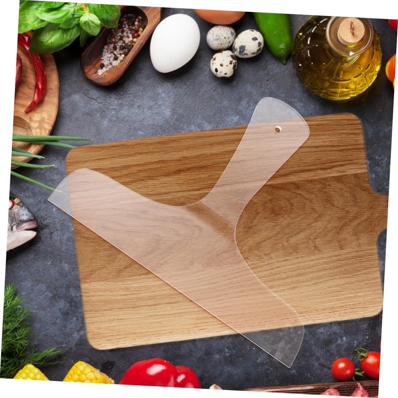 Operitacx Transparent Acrylic Cutting Board Handle Template Large Woodworking Guide