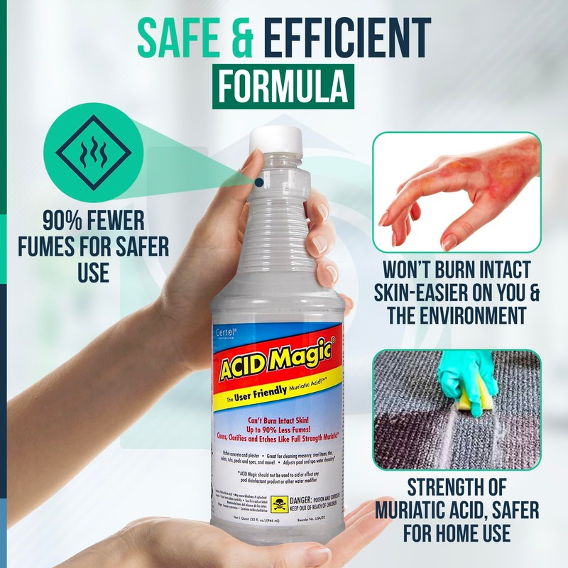 Extra Mile at Home Acid Magic 32 oz Cleaner Bundle