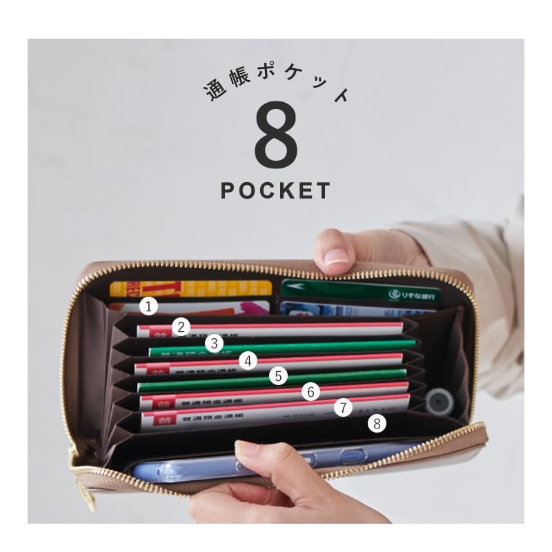 Liz Days Passbook Case, Includes Seal Holder, Passbook Holder, Skimming