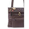 Catwalk Collection Handbags - Damen Leder Umhängetasche - Crossbody Bag