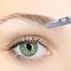 London Eyebrow Tweezers – Precision Stainless Steel Slant Tip with