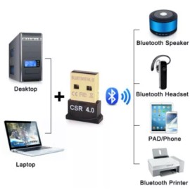 Unbranded/Generic USB 2.0 Mini Bluetooth 4.0 CSR4.0 Adapter Dongle for PC LAPTOP WIN XP VISTA 7 8