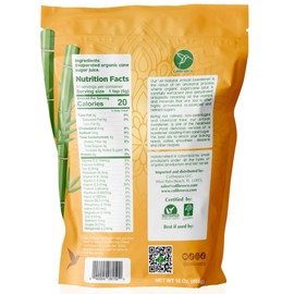 Colibreeco, Unrefined Cane Sugar, 1 Pound (Pack of 12): Sweeten your Drinks and Recipes With Powder Organic Cane Sugar, Naturally Sweet and Chemical-Free, Panela, Piloncillo, Jaggery, Raw Sugar.