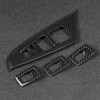 Left Drive 4pcs Window Lift Button Switch Decoration Trim Fit