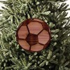 HipFlaskPlus Soccer Ball - Cedar Ornament