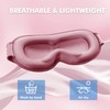 Sleep Eye Mask for Side Sleeper, Lash Extensions 3D Contoured