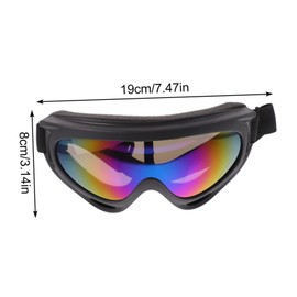 OHPHCALL Boys and Girls Ski Goggles Windproof Glasses Otg Boys and Girls Cycling Sunglasses 1 Pair