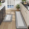 KIMODE Anti Fatigue Kitchen Mats for Floor 2 Piece, Cushioned
