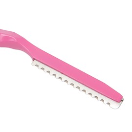 Hair Thinning Razor, Hair Texturizing Cutting Razor, Professional Hair Styling Thinning Texturizing Cutting Faether Razor(Pink)