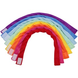 Chew Necklace for Sensory Kids, 8 Pack Terry Cloth Teething Chewy Necklaces for Boys Girls to Chewing, Absorbent Fabric Bands Sensory Products for Chewers with Autism, ADHD, SPD, fidgeting, Anxiety