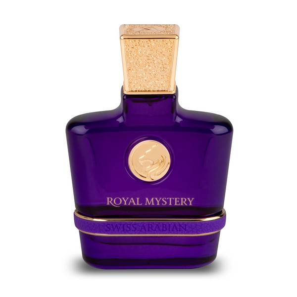 Swiss Arabian Royal Mystery - Luxury Products From Dubai - Long Lasting And Addictive Personal EDP Spray Fragrance - The Luxurious Scent Of Arabia - 3.4 Oz