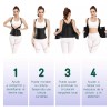 Zen Zen Fajas Colombianas Reductora Modeladora Tipo Chaleco 6 Filas