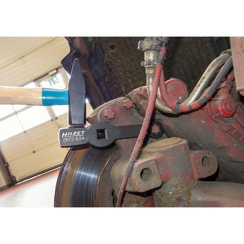 HAZET 2872-E24 219 mm E 24 Torx Profile Slogging Wrench with