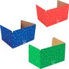 Really Good Stuff Standard Privacy Shields Set of 12, Blue,