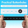 2 Rolls Buttonhole Elastic Band, 20mm x 14m Elastic Knit