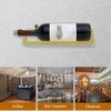 UOIENRT 6Pcs Wall-Mounted Wine Racks, Rectangular Wine Rack Wine Bottle