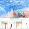 party greeting Blue Sky White Clouds Tablecloth Roll 100FT x