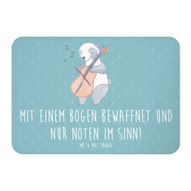 Mr. & Mrs. Panda Magnet Violoncello Magie - Geschenk, Musik, Noten, Pinnwandmagnet, Geschenk Musiker, Klassische Musik, Kühlschrankmagnet, Notiz