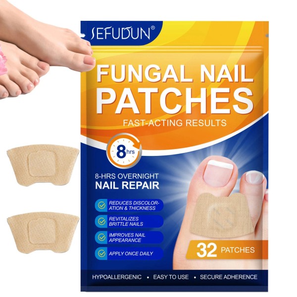 Unbranded 32 Pcs Fungal Nail Patches - Extra Strength Toenail