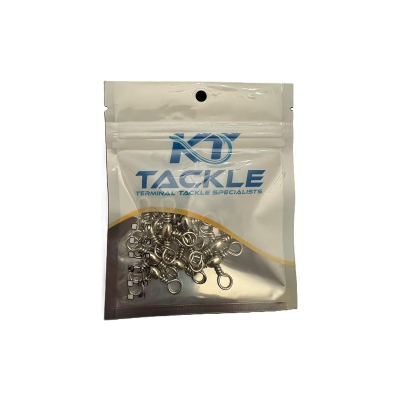 KT Tackle Sea fishing 3 way swivels 4 sizes avaliable