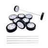 10PCS Small Toy Car Wheel 26mm Model Car Rubber Tire