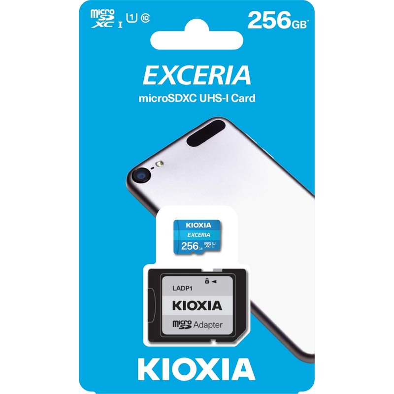 KIOXIA UHS-I U1 MicroSDXC Card 256GB KIOXIA UHS-I U1 with