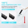 NAGARAKU Ellipse Flat Eyelash Extension with Double Tip Shape, Professional