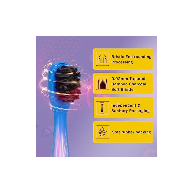 “Compatible con cabezales de repuesto para cepillo de dientes eléctrico