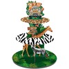 GRULLIN 1PCS Mouse Jungle Safari Party Cupcake Stand for Zoo