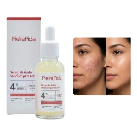 Pielrápida Serum Facial Control Imperfecciones Ácido Salicílico 4% Y Niacinamida Purificante Limpieza De Poros Reductor Matificante Piel Grasa 30ml