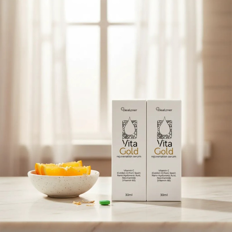 Sérum Facial Healzner Vita Gold Rejuvenecedor Vitamina C 30m