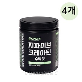 Gway G5 Creatine Watermelon Flavor Energy Generation 200g 4pcs / 지웨이 지파이브 크레아틴 수박맛 에너지생성 200g4개