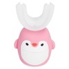 Children Cartoon Electric Toothbrush Cute Cleaning U shaped Toothbrush Oral