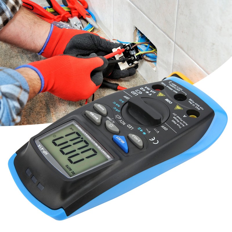 HP41A TrueRms AC DC Ammeter Voltmeter 2000Count Digital Multifunctional Meter