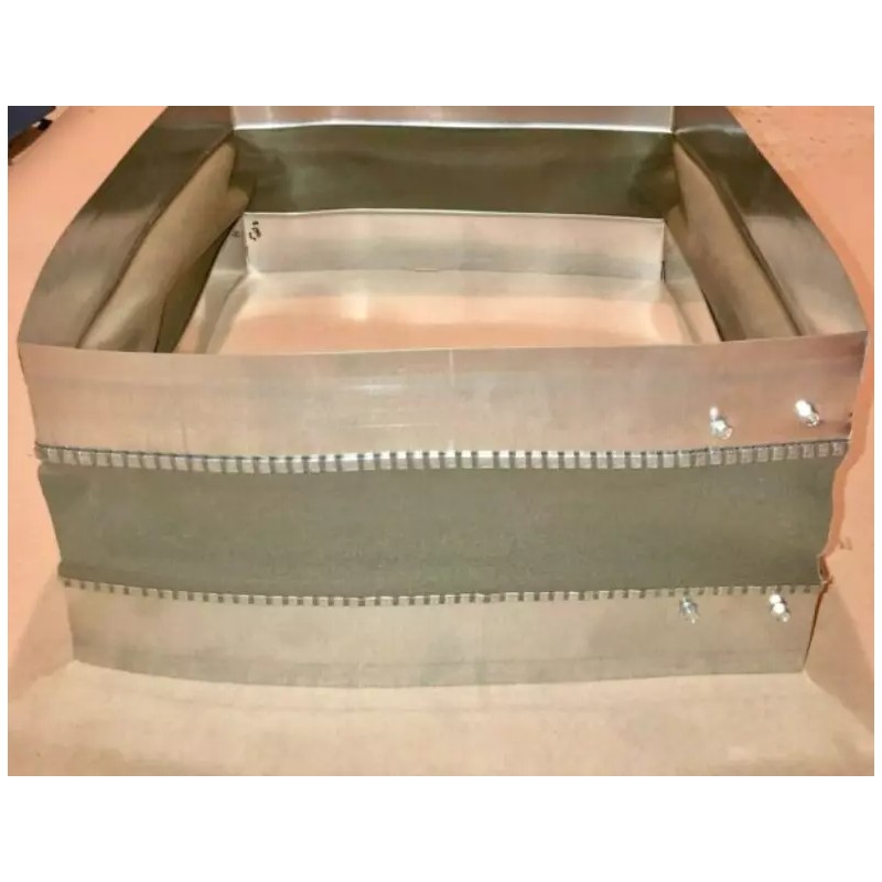 Duct-mate Customized Flexible Canvas Joint Duct Connector Without Flange -