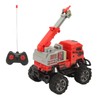 1:43 RC Fire Truck Toy Ladder Full Functional Lighting Plastic