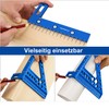 3D Woodworking Mitre Square - Precision Aluminum Alloy Measuring Tool,